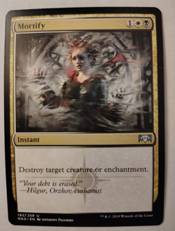 Mortify (192/296) – Ravnica Allegiance – LP – Magic the Gathering MTG - Image 1