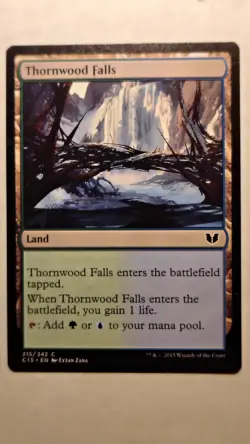 Thornwood Falls (315/392) – Commander 2015 – LP – Magic the Gathering MTG - Image 1