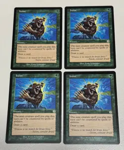 4x Insist - playset - MTG - Torment - ENGLISCH - ©2002 M/NM rare - Image 1