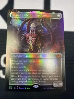 Ulamog, The Infinite Gyre Borderless Foil Double Masters MTG - Image 1