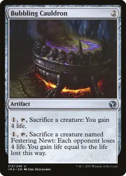Bubbling Cauldron [Iconic Masters] Near Mint - Image 1