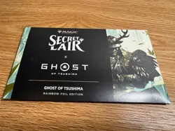 Secret Lair - Ghost of Tsushima - Rainbow Foil Edition (Sealed) MTG - Image 1