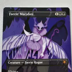 Wizards of the Coast Faerie Macabre Special Guest Creature Black 0134 Nathanna … - Image 3