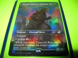 Godzilla, Primeval Champion - Titanoth Rex Ikoria: Lair of Behemoths Foil - Image 1