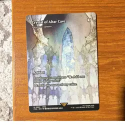 Wizards of the Coast Crystal of Altar Cave Full Art Rare 0061 English - Image 1