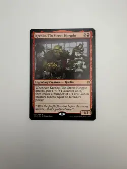Krenko, Tin Street Kingpin War of the Spark Regular - Image 1