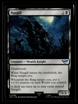 Nazgul (0339) Lord of the rings NONFOIL NM - Image 1