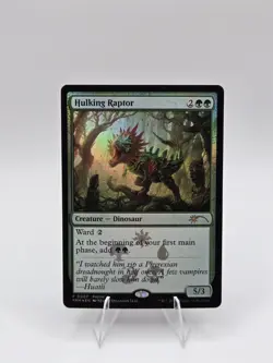 Hulking Raptor 0007 PROMO Foil Magic The Gathering Near Mint - Image 1