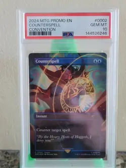 2024 Magic The Gathering MTG Marvel Counterspell Foil Dr. Strange Promo PSA 10 - Image 1