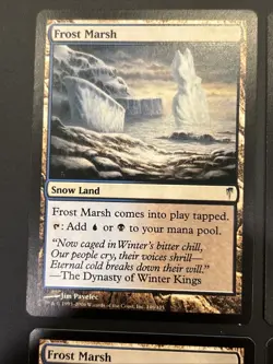 4x Frost Marsh ColdSnap MTG Magic UP NM - Image 2