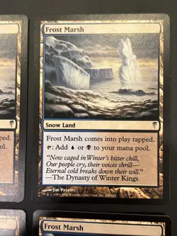 4x Frost Marsh ColdSnap MTG Magic UP NM - Image 3