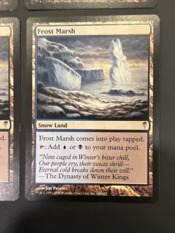 4x Frost Marsh ColdSnap MTG Magic UP NM - Image 5