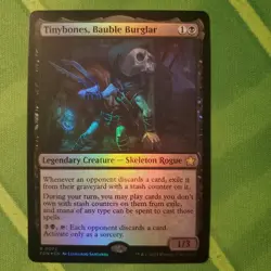 Tinybones, Bauble Burglar FOIL Foundations MTG NM - Image 1