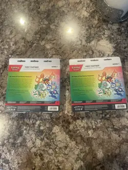 Pokemon TCG First Partner Illustration Collection Series 1 Box New Sealed x2 - Image 2