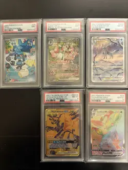 Pokemon PSA Graded Cards Collection (Multiple Sets) - Read Description! - Image 1