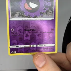 Pokemon - Gastly 055/198 - Reverse Holo - Chilling Reign - Near Mint - Image 3