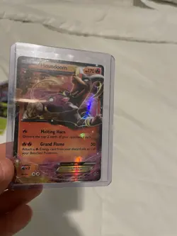 Houndoom EX 21/162 BREAKthrough NM Ultra Rare Pokemon Card - Image 1
