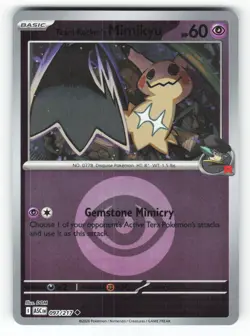 Team Rocket's Mimikyu - 97/217 (Energy Symbol Pattern) ME: AH Pokemon Reverse NM - Image 1