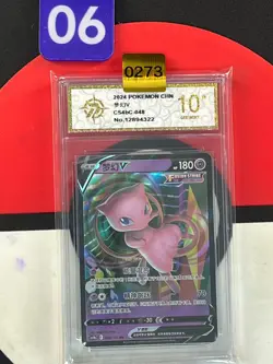 Pokemon TCG S.Chinese Double Rare CS4bC 048/132 RR Mew V Grade10 - Image 1
