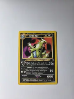 Pokemon Tyranitar 31/75 Neo Discovery Rare Regular 2001 Stage 2 Rare - Image 5