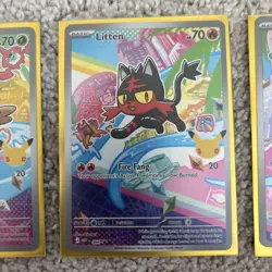 Pokemon TCG First Partner Illustration Collection Gen 7 - Image 3
