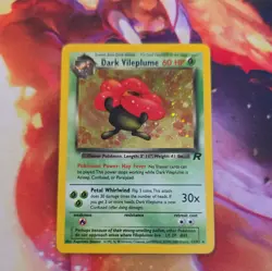 Pokemon Dark Vileplume 13/82 Team Rocket Holo Rare WOTC - Image 2