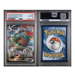 POKEMON ENGLISH SWSH CROWN ZENITH #101 RAYQUAZA VMAX PSA 10 🔥📈 - Image 3