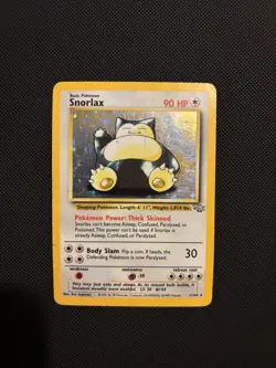 Snorlax 11/64 Holo Pokemon Jungle - HP - Image 1