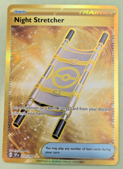 Night Stretcher 251/191 HYPER RARE Holo Pokemon TCG: Surging Sparks - Image 2