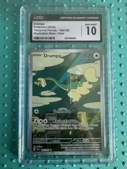 Pokemon English Drampa 184/162 2024 Temporal Forces - Image 1