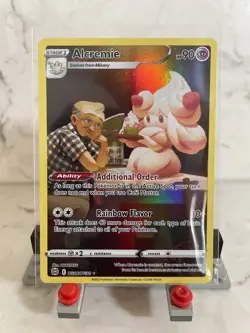 Pokemon TCG Brilliant Stars Trainer Gallery Alcremie TG08/TG30 Character Rare - Image 1