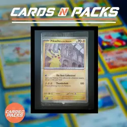 Carte Pokemon Pikachu at the Museum LONDON — MEP ENG English Jumbo MINT - Image 1