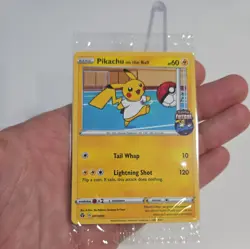 Pikachu On The Ball 001/005 Special Futsal Promo Pokemon Card New & Sealed - Image 3