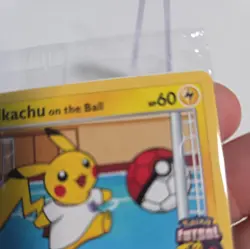Pikachu On The Ball 001/005 Special Futsal Promo Pokemon Card New & Sealed - Image 5