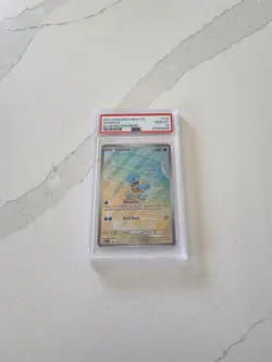 2023 Pokemon MEW EN Squirtle #170 Illustration Rare PSA 10 Pokemon 151 - Image 3