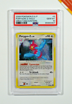 Pokemon PSA 10 Porygon-Z #6 Holo Great Encounters 2008 English - Image 1
