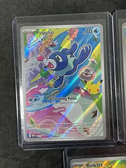 Pokemon TCG First Partner Illustration Collection Series 1 Alola Starters - Image 2