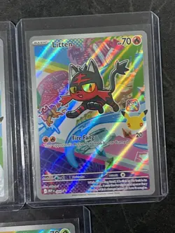 Pokemon TCG First Partner Illustration Collection Series 1 Alola Starters - Image 4