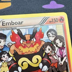 Emboar 27/113 Tepig 25/113 Legendary Treasures Deck Exclusive HP Pokemon TCG - Image 4
