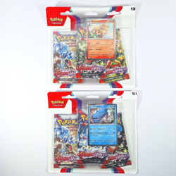 Pokemon Scarlet & Violet Base Set 3 Pack Blister Set of 2 Lot Brand New - Image 1