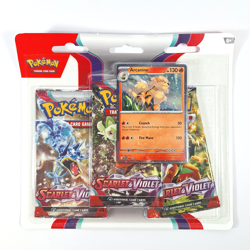 Pokemon Scarlet & Violet Base Set 3 Pack Blister Set of 2 Lot Brand New - Image 2