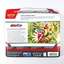 Pokemon Scarlet & Violet Base Set 3 Pack Blister Set of 2 Lot Brand New - Image 3