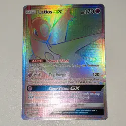 Pokemon Latios GX 243/236 Sm-Unified Minds Secret Rare Full Art Holo 170 HP - Image 1