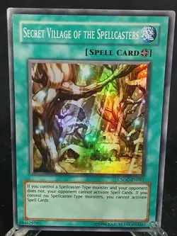 Yu-Gi-Oh! Secret Village of the Spellcasters CSOC-EN061 SR MP - Image 1
