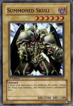 Summoned Skull - Super Rare 1st Edition DPYG-EN002 - LP - YuGiOh - Image 1