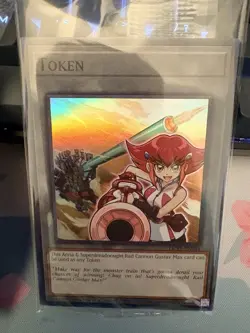 2x Token: Anna TKN5-EN044 & Syrus TKN5-EN042 Blazing Dominion Sealed YuGiOh - Image 3