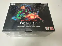 One Piece TCG OP06 Wings Of The Captain Booster Box English | New & Sealed - Image 1
