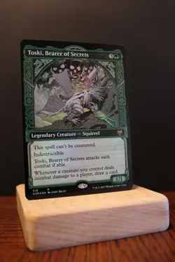 Toski, Bearer of Secrets Foil Showcase Rare NM Kaldheim MTG Magic Cards ManaFam - Image 1