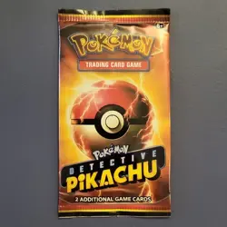 Pokemon Detective Pikachu Promo Pack Sealed 2 Cards English Trading Card Game - Image 1