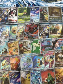 100x Pokemon cards S-Chinese Art rares illustration rare mixed lot bundle LP/NM - Image 5